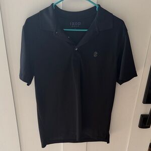 Izod Black Men's Polo Shirt